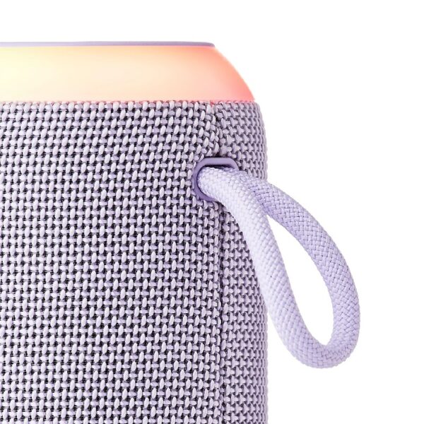 onn Medium Rugged Speaker with Bluetooth Wireless Technology and LED Lighting, Navy