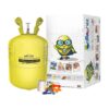 Balloonee Standard Disposable Helium Party Kit, Helium Tank for Balloons At Home, 7 Cu Ft Helium Balloon Pump Kit with 30 Assorted Latex Balloons
