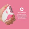 (3 pack) Electric Shaver, Female Electric Shavers, Battery Operated, Color and Pattern May Vary