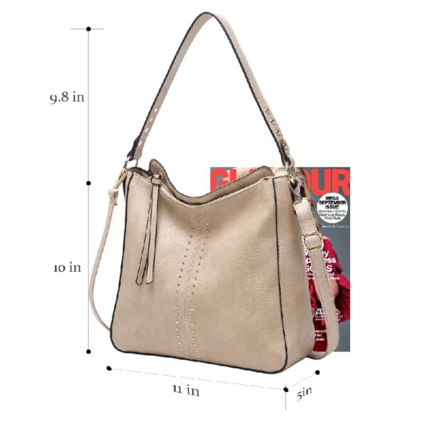 Hobo Bag for Women Crossbody Purse and Handbags Ladies Chic Shoulder Bags, Red