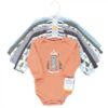 Cotton Long-Sleeve Bodysuits, 7-Pack, Preemie-24 Months