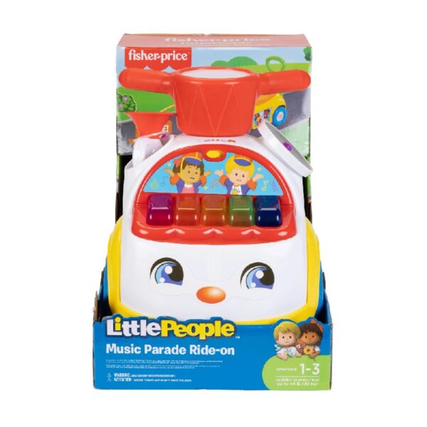 Little People Music Parade Ride-On with Lights and Sounds for Ages 1-3