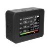 Air quality detector,PM2.5 PM1.0 PM10 13-in-1 Indoor Air Quality TVOC PM2.5 PM1.0 Humidity Temperature CO₂ TVOC PM2.5 Meter Offices 13-in-1 - Alarm Timer Temperature - Time Stopwatch - Alarm