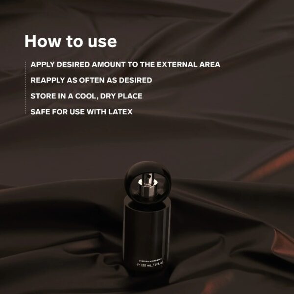 Personal Moisturizer Water Based Lube Compatible With Silicone Sex Toys, 5 fl.oz