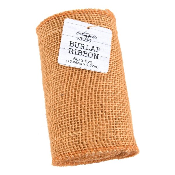 Love, Laugh, Craft Jute Burlap Roll Precut, 6