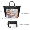 Women's Handbags Purses Large Tote Shoulder Bag Top Handle Satchel Bag for Work