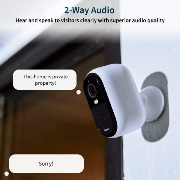 Essential Outdoor Camera HD (2nd Gen) - Wireless 1080p Security Surveillance Camera - 1-Cam - White, VMC2050-1WMNAS​