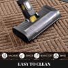 Front Door Mat Indoor and Outdoor Welcome Mat Rubber Backing Entrance Mat Easy Clean Patio Mat Heavy Duty Entryway Doormat for Front Back Doors, Laundry Rooms, Mudrooms 24''x35.4'' Brown