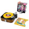 Rockin’ Record Player Musical Toy with Turntable & 5 Records for Toddler Pretend Play