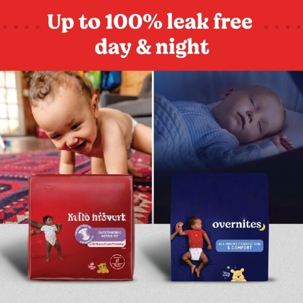 Overnites Nighttime Diapers, Size 7 (41+ lbs), 52 Ct (Select for More)