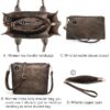 8d8791bc8d7e42b88da7b32d01783046 Women's 3Pcs Purse Handbag Shoulder Bag Tote Satchel Hobo Bag Briefcase Work Bag for Ladies