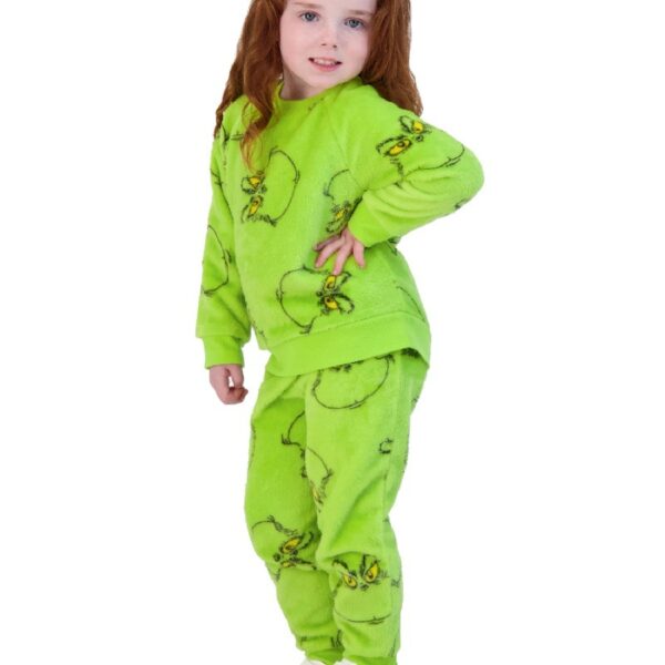 The Grinch Toddler Printed Sweatshirt and Jogger Set, Sizes 2T-5T