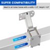 Trailer Spare Tire Carrier Mount Fit 4 & 5 Lugs Wheels - Heavy Duty Holder Bracket