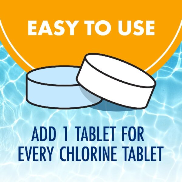 Clear Balance Swimming Pool Alkalinity  pH Maintenance Tablets, White, 1 Pack, 24 Count