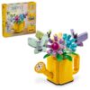 Creator 3 in 1 Flowers in Watering Can Building Toy Set - Fun, Creative Activity for Kids, Girls and Boys, Ages 8+ - Building Options for Rain Boots or Birds - Cute Birthday Gift Idea - 31149