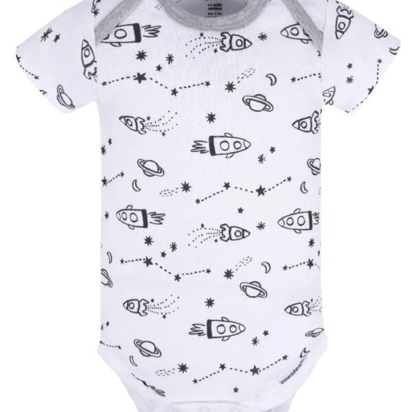 Baby Boy Short Sleeves Onesies Bodysuits, 8-Pack, Sizes Newborn-12M