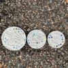 Large DIY Stepping Stone Kit, Handprint Stepping Stone, Mother's Day Gift, Footprint Stepping Stone (14 Inch)