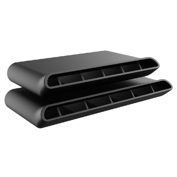 Rear Seat Vent Deflectors for 2014 to 2019 Chevrolet Silverado and GMC Sierra, Directional Air Vent Deflectors for Rear Passenger