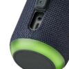 onn Medium Rugged Speaker with Bluetooth Wireless Technology and LED Lighting, Navy