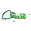 Vibrant Life Portable Jungle Party Cove & Cat Tunnel, Multicolored