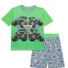 Teenage Mutant Ninja Turtles Boys Graphic Print Tee and Shorts Sleep Set, 2-Piece, Sizes 4-12