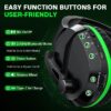 X3 Wireless Gaming Headset for Xbox Series X|S, PS5, PC, Mac – Bluetooth Headphones with Noise Cancelling Mic, 60H Playtime, Low Latency - White