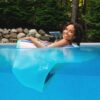 Shaka Sling XL Pool Float, Doubled-Sided Mesh, Quick Draining Fabric, No Inflation Needed, Sweet Shells Berry
