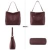 Hobo Bag Purses and Handbags for Women Top Handle Handbags with Zipper