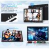 Android 13 Tablet , 4GB+64GB Storage Tablet with Keyboard, Google GMS Certified, Dual 13MP+5MP Camera, WiFi, Bluetooth,  IPS Full HD Display