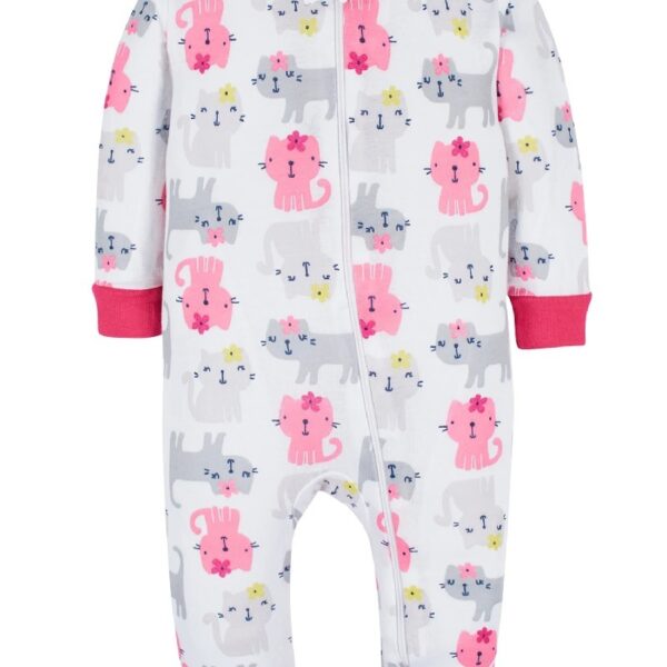 Brand Gender Neutral Footless Unionsuits, 3-Pack, Sizes 0/3 Months - 5T