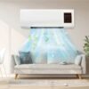 Air Conditioner, Portable Air Conditioners, Wall Mounted Air Conditioner and Fast Heater with Remote for Home Office Bedroom, Energy-saving, 1500W
