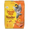 Meow Mix Tender Centers Salmon & White Meat Chicken Flavors, Dry Cat Food, 14.2 lb. Bag