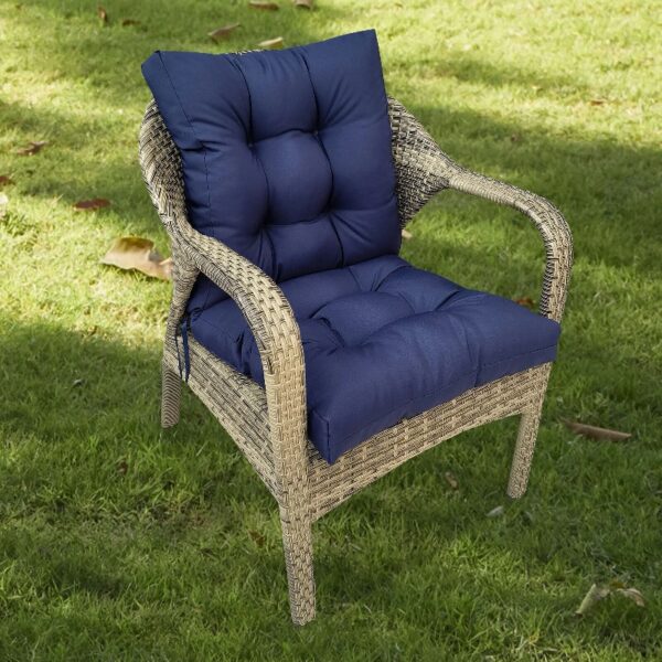 42” x 21” Hawaii Back Chair Outdoor Seating Cushions, Durable Polyester