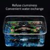 WINDLAND Clear Fish Habitat for Aquatic Pets Salamanders and Plant Life