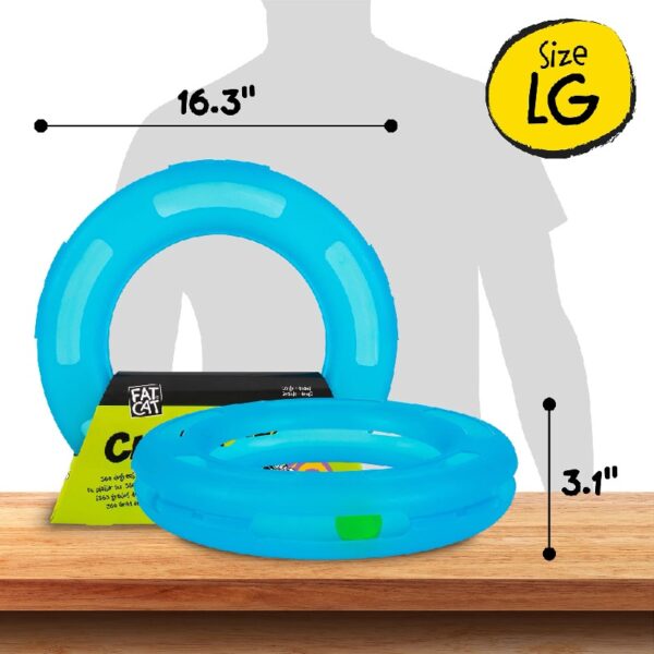 Fat Cat Crazy Circle Cat Toy For Solo or Interactive Play, Large 16.3
