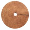 3 pcs Coconut Fibers Mulch Ring  24 Inches Tree Protector Mat Coconut Mulch Cover Natural Coconut Fiber Weed Control Rings, Tree Ring Plant Cover for Indoor Outdoor Plants, Pot, Landscaping