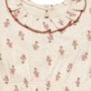 By Gerber Baby Girl Bubble Romper with Flutter Sleeves, Sizes 0/3 Months - 24 Months