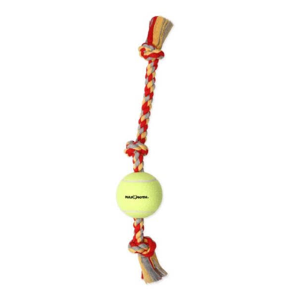 Mammoth Flossy Chews Cottonblend 3 Knot Tug with Big 6