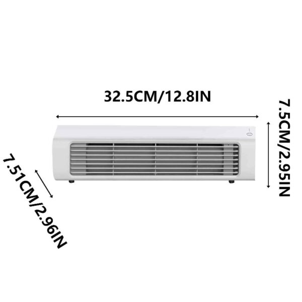 Small Portable Air Conditioners No Windows Needed. Table Fan, Portable Desk Fan Quiet and Fast Cooling with Remote Control for Home Camping Office
