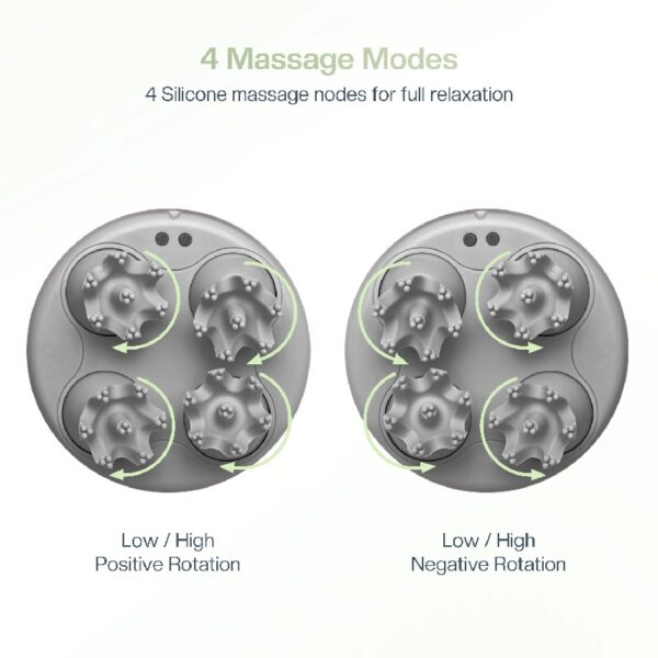 Comfier Scalp Massager for Hair Growth, Electric Portable Handheld Head Hair Massager for Relax, Gifts