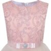 Flower Girls Dress Blue Belted Wedding Party Bridesmaid 12