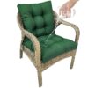 42” x 21” Hawaii Back Chair Outdoor Seating Cushions, Durable Polyester