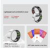2025 new smart wearable device compatible with Android/iPhone sleep record smart ring 8 sports modes