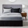 Light Purple Queen Comforter Set - 7 Pieces Reversible Queen Bed in a Bag, Queen Bed Set Light Purple and Grey with Comforters, Sheets, Pillowcases & Shams