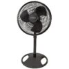 16” 3-Speed Adjustable Oscillating Pedestal Fan, Black, S16500 New