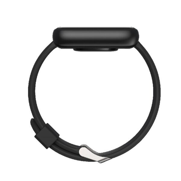 Vibe Lite Smartwatch (Black) with Sleep Monitor/ Notifications/ GPS/ Workout Tracker/ Water Resistant