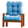 42” x 21” Hawaii Back Chair Outdoor Seating Cushions, Durable Polyester