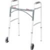 PreserveTech Deluxe Two Button Folding Walker with 5