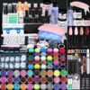 Acrylic Nail Kit with U V Lamp with Everything Starter Nail Kit Set Professional for Beginners