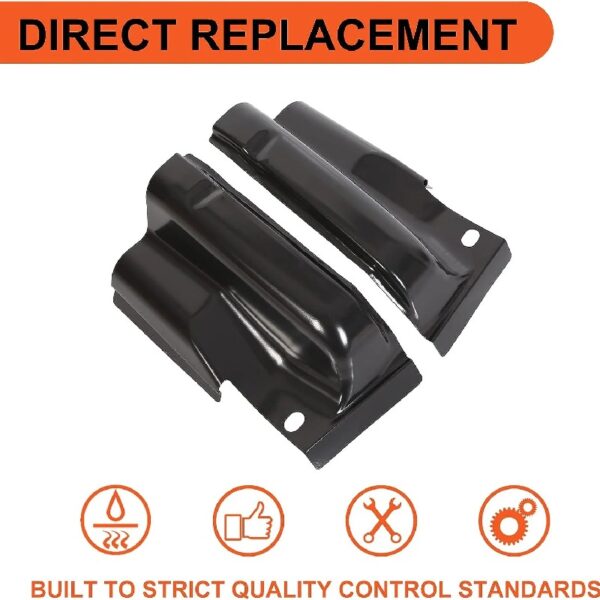 Cab Corners Pair Fit for 2009-2014 Ford F150 Crew Cab 2010 2011 2012 2013 Pickup Truck 2Pcs Rust Repair